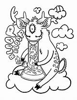 Printable Smoking Coloring Pages sketch template