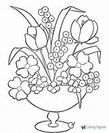 Flower Coloring Pages sketch template