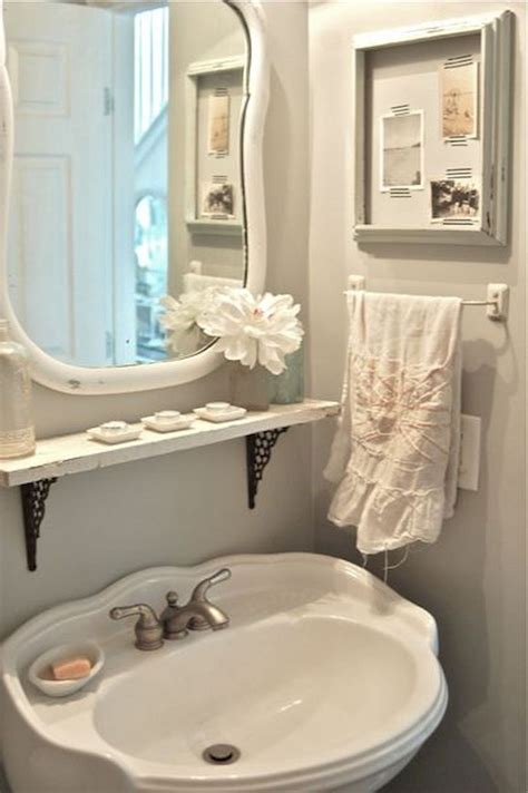50+ Interesting Shabby Chic Bathroom Decor Ideas - Page 51 of 51