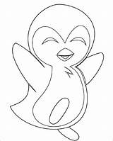 Angry Penguin Coloring Page  ColoringBay sketch template