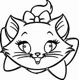 Cartoon Cat Coloring Pages Printable sketch template