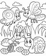 Free Printable Insect Coloring Pages sketch template