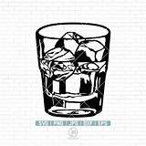 Whiskey Glass Clip Art sketch template