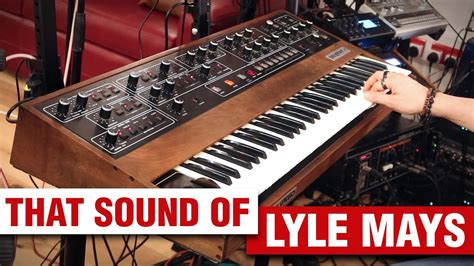 Lyle Mays' Synthesizer Solo Sound Explained - YouTube