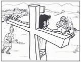 Download Or Print This Amazing coloring Page Jesus On The Cross Pencil  sketch template