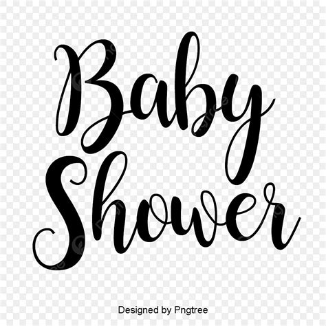 Design Of Black Baby Shower Font, Baby Drawing, Baby Sketch, Baby PNG Transparent Clipart Image ...
