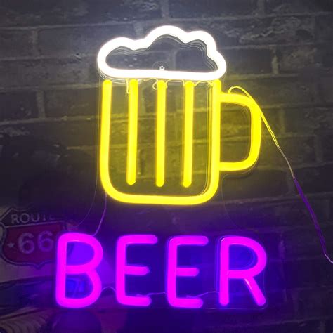 Miller Lite Neon Light Sign LED Neon Signs Beer Bar Pub Recreation LED Neon Sign Lights Art Wall ...