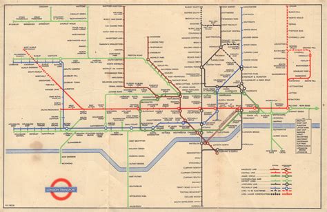 Harry Beck Inventor Of The London Underground Tube Map | Sexiz Pix