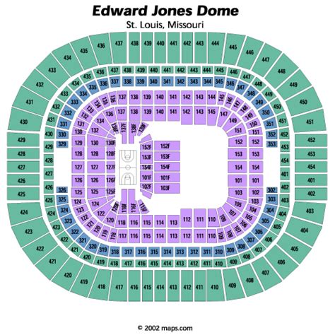 edward jones dome seating chart