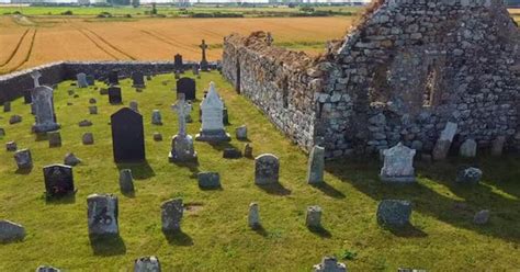 US President Democrat Joe Biden ancestors graveyard at Kilwirra Church ...