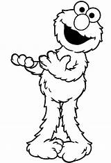Sesame Street Elmo Coloring Page WeColoringPage 64  Wecoloringpagecom sketch template