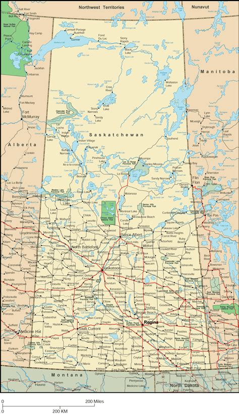 Saskatchewan Map, Map of Saskatchewan,Saskatchewan Province Map,Saskatchewan Road Map ...