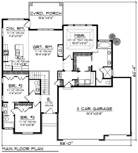 1800 Square Foot Ranch House Floor Plans - floorplans.click