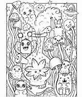 Trippy Coloring Pages Printable sketch template