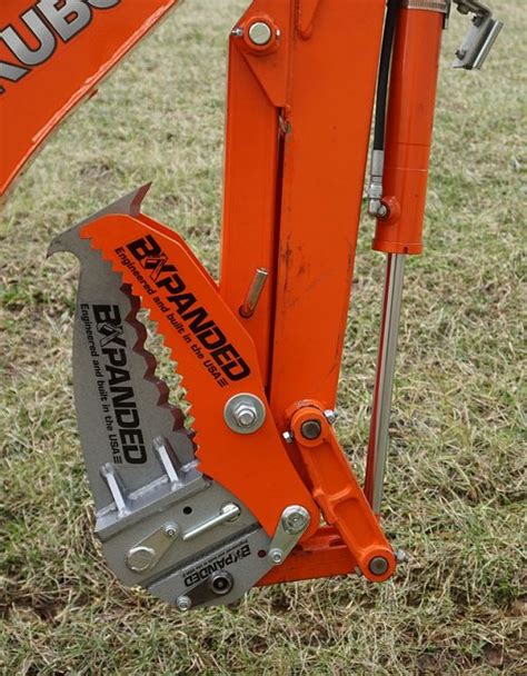 Factory Mount Barracuda BH Thumb | Compact tractor attachments, Kubota ...