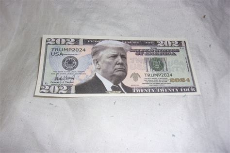 Trump 20 Dollar Bill for the 2024 Election - Etsy