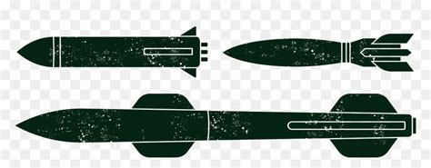 Missile Vector Art, HD Png Download - vhv