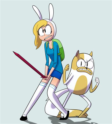 Adventure Time - Fionna and cake by MDStudio1 on DeviantArt