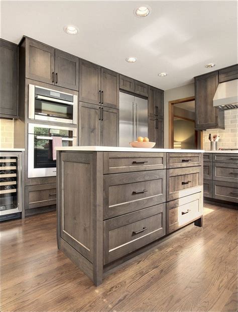 Grey Gel Stain Over Oak Cabinets | www.resnooze.com