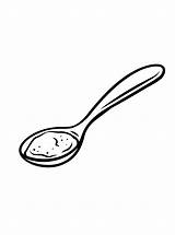 Spoon  Lol Coloring Pages pages Outline Pictures sketch template