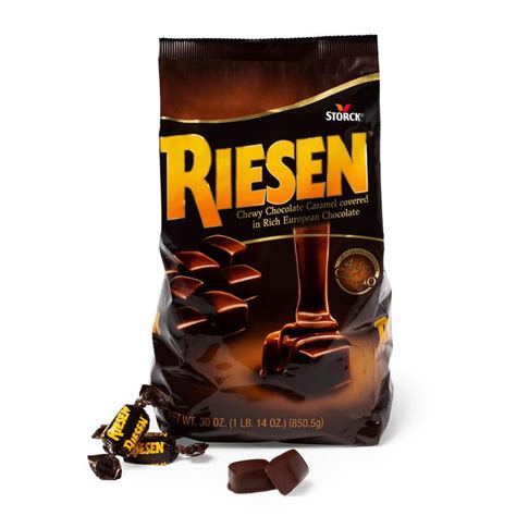 Riesen Chewy Chocolate Caramel: 30-Ounce Bag | Candy Warehouse