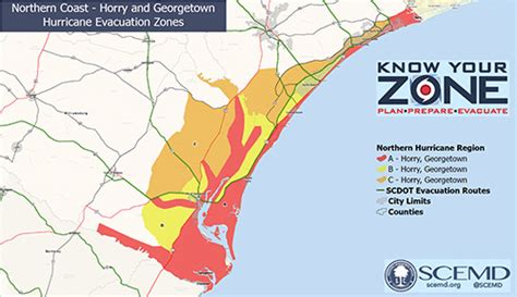 Know Your Zone - South Carolina Emergency Management Division