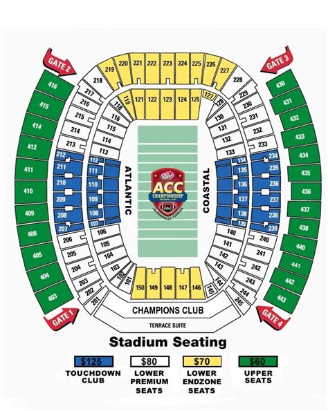 lane stadium seating chart | Chart, Seating charts, Stadium