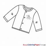 Long Sleeve Shirt Coloring Pages sketch template