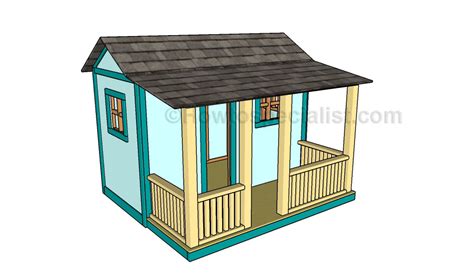 Free playhouse plans | HowToSpecialist - How to Build, Step by Step DIY Plans