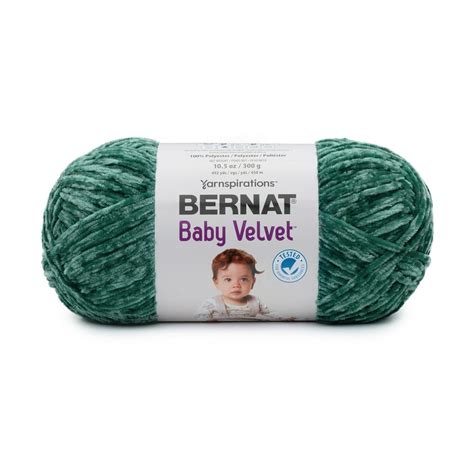 Bernat Baby Velvet Yarn, (300g/10.5oz), Emerald - Walmart.com - Walmart.com