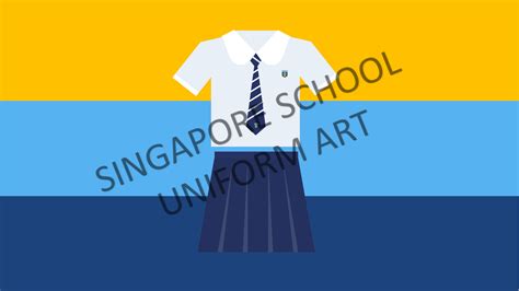 Ngee Ann Secondary School - Singapore School Uniform Art