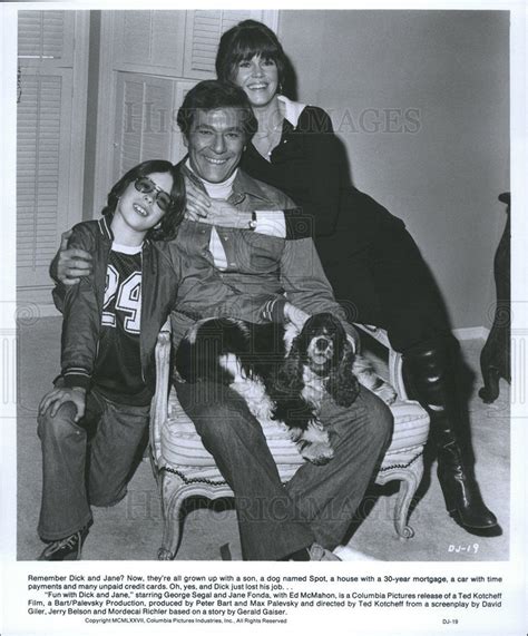 George Segal Jane Fonda Sean Frye Spot Fun nWith Dick And Jane 1977 ...