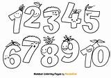 Easy Number Coloring Pages 1 10  Vrogueco sketch template