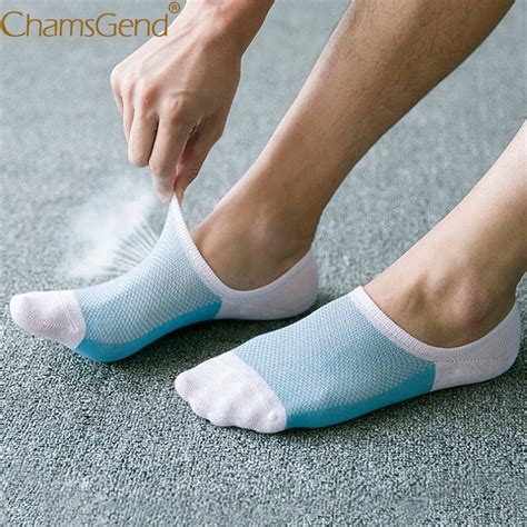 Chamsgend Mens Breathable Low Cut Short Ankle Socks Men Cotton Socks 80807-in Men's Socks from ...