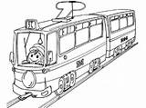 Driving Tram coloring Page  Download Print Or Color Online For Free sketch template