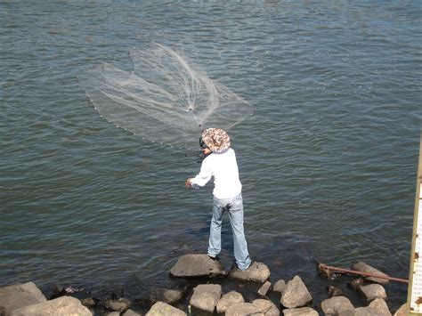 Fishing with a Net | Fishing on the Haw River just downstrea… | Flickr