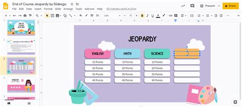 Nutrition Jeopardy Template | Besto Blog