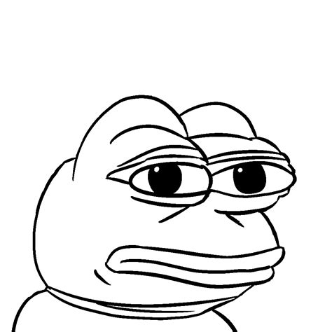 Rare Pepe The Frog Coloring Pages Coloring Pages