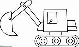 Excavator Coloring Pages 54 Free Printables  ColoringAll sketch template