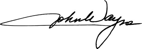 File:John Wayne signature.svg - Wikimedia Commons | John wayne, Small horse tattoo, Signature ...