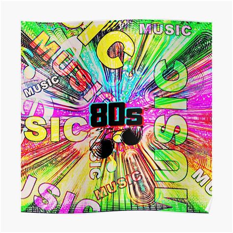 80s Hair Bands Posters | Redbubble