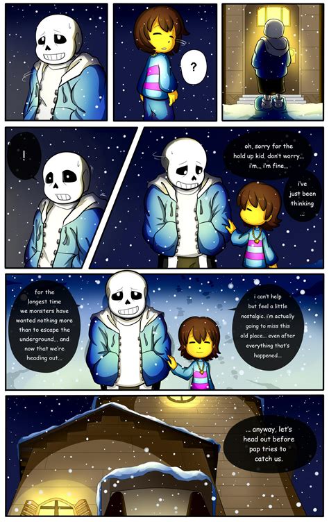 Reminiscence: Undertale Fan Comic Pg 4 by Smudgeandfrank on DeviantArt