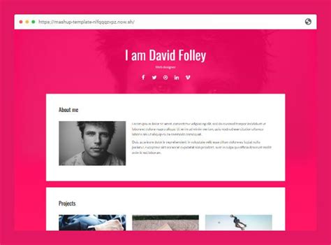 53+ Awesome Free HTML CSS Portfolio Web Design Templates | Portfolio web design, Web template ...