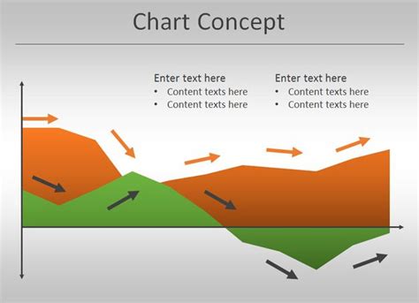 Free Area Chart PowerPoint Template