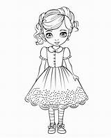 Printable Dress Coloring Pages sketch template