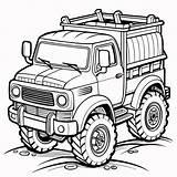 Coloring page Of truck For coloring Book  Premium AI Generated Vector sketch template