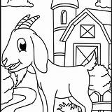 Goat Coloring Pages 16 Awesome Cute Goats To Color sketch template