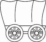Covered Wagon coloring Page  ColouringPages sketch template