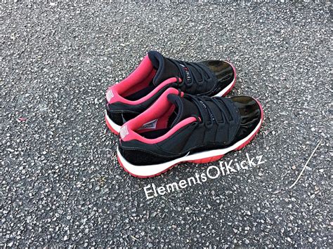 Elements Of Kickz: Review: Air Jordan 11 Low "Bred" GS