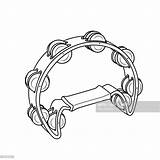 Tambourine Coloring Pages Coloring Pages sketch template